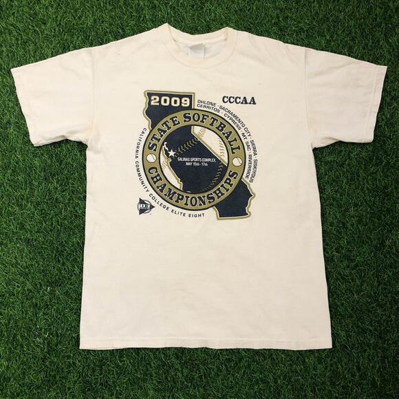 Gildan Other - Vintage 2009 CCCAA State Softball Champions Graphic Tee